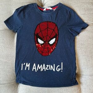 Spider-Man Sequin T Shirt